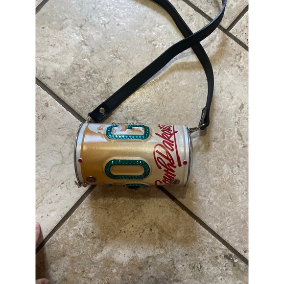 Little‎ Earth License Plate purse with swarovski crystals - Picture 3 of 7